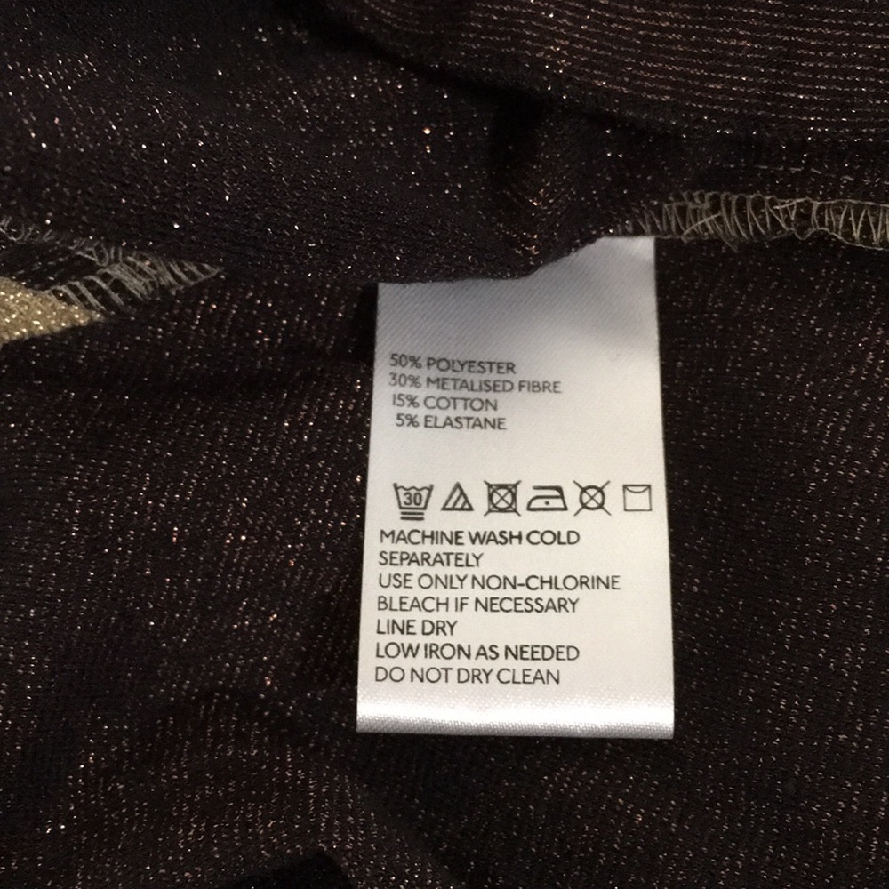 NWOT Free People Love Metallic Minidress in Gold - Picture 7 of 8